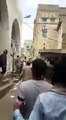 في الجامع الكبير بمدينة إب رفض المصلون ترديد الصرخة فأطلق عليهم الحوثيون النار