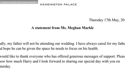 Meghan Markle Surrounded By Family Drama Before Royal Wedding