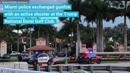 Miami Police Exchange Gunfire With Shooter At Trump Golf Resort