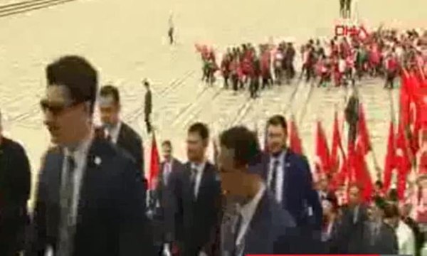 Anıtkabir'de 19 Mayıs törenleri