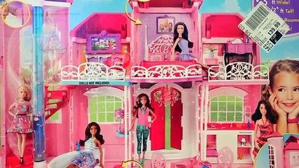 Barbie Toys Dollhouse Tour! - Kid-friendly Review of Barbie Life in the  Dreamhouse Mansion - video dailymotion
