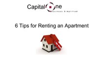 6 Tips for Renting an Apartment