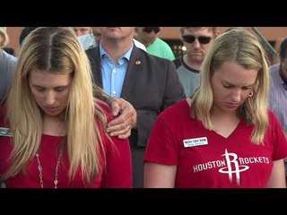 Vigil held for Texas school shooting victims