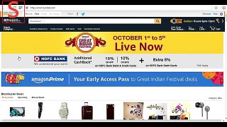Day 1- Diwali Sale Big Billion Day | Great Indian Sale | Snapdeal Diwali Offers