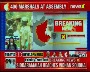 Yeddy Trust Test Siddaramaiah reaches Vidhan Soudha