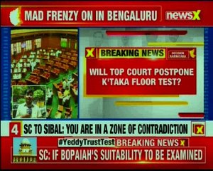 Sibal presses for floor test today in SC; will top court postpone Karnataka floor test