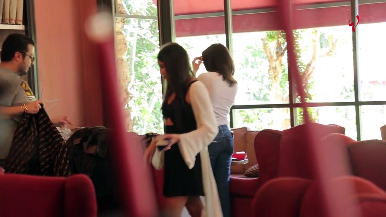 هبة طوجي على خطى النجمات العالميات في كواليس جلسة تصوير FENDI