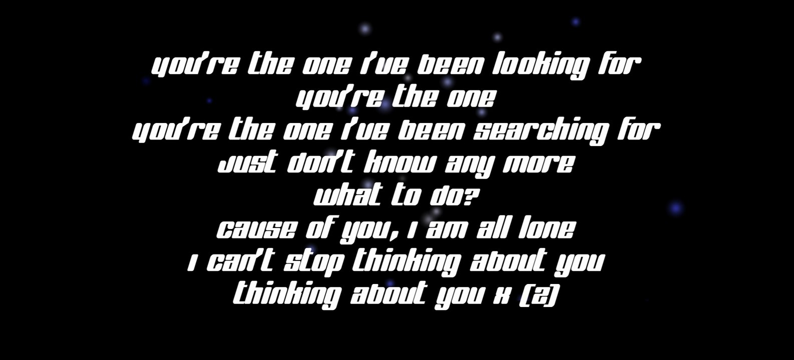 Thinking About You BOHEMIA Lyrics Video  by  stunning kreations