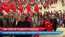 Tüm yurtta 19 mayıs coşkusu