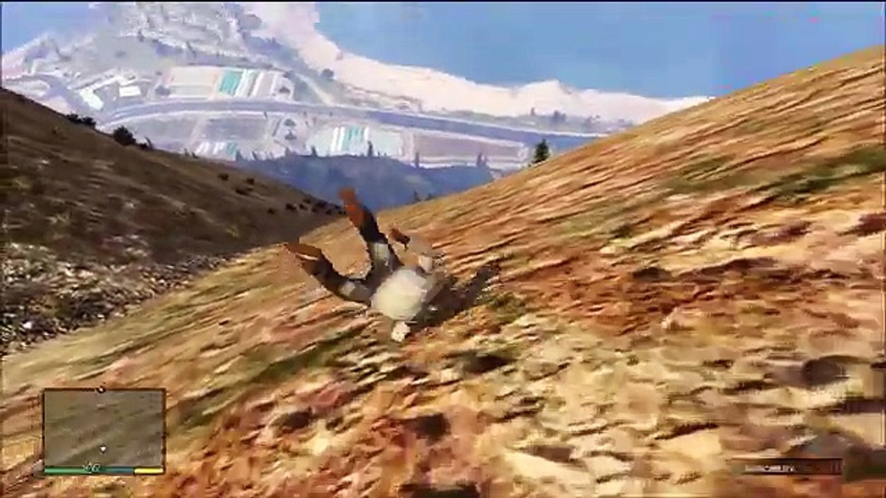 GTA V: Moon Gravity Compilation (with Invincibility)