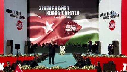 Başbakan Yıldırım'ın "Zulme Lanet Kudüs'e Destek" Miting Konuşması