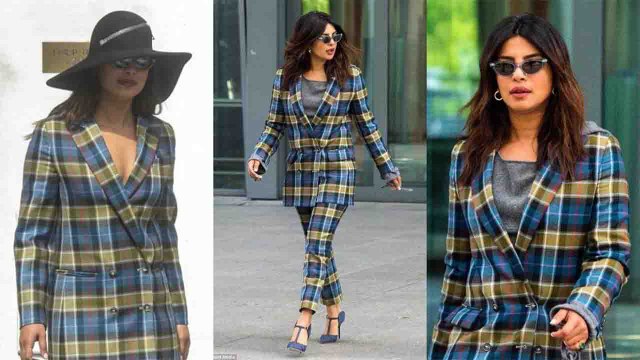 Priyanka Chopra reaches Royal Wedding of Prince Harry and Meghan Markle in pantsuit | FilmiBeat