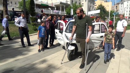 Sosyal medya işe yaradı, hayatını değiştiren araca kavuştu