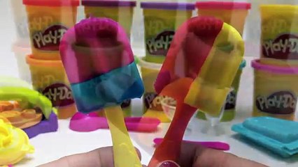 Make Play Doh Ice Creams with Play-Doh Scoops n Treats Playset