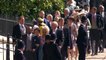 Royal Wedding: James Haskell and Chloe Madeley arrive