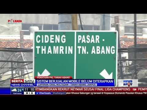 Pedagang di Tanah Abang Mengaku Tak Bisa Berjualan Mobile