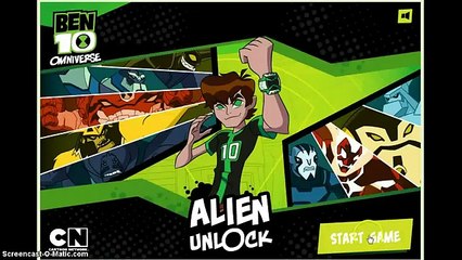 BEN 10 OMNIVERSE ALIEN UNLOCK