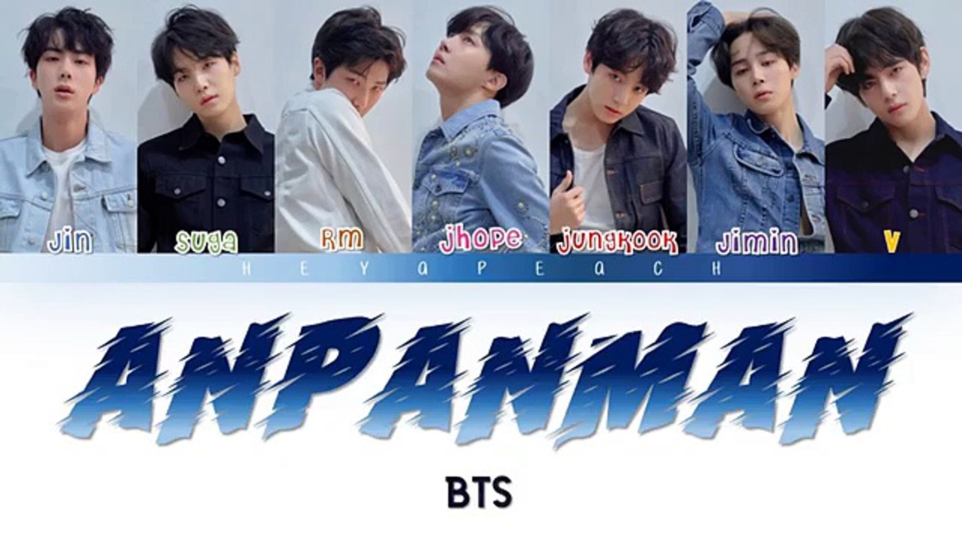 Anpanman アンパンマン Korea Top Hit Bts 방탄소년단 Video Dailymotion