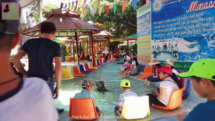 Vietnam Travel 2018 - Fish Foot Massage - SUOI TIEN THEME PARK