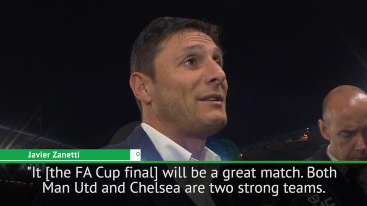 Zanetti looking forward to FA Cup final