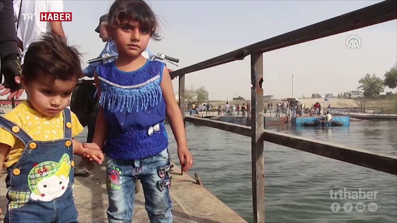 ABD ve YPG/PKK'nın yıktığı Rakka'da tehlikeli yolculuk