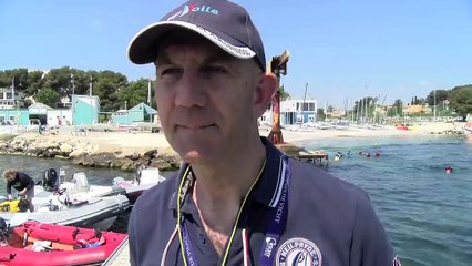 Bertrand Manechez, Daniel, Alberto et Marco au micro d'Ulrich Téchené