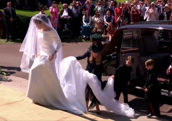 Royal Family Arrives at St George's Chapel For Wedding