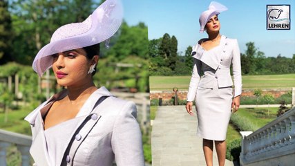 Priyanka Chopra's Royal Look At Prince Harry And Meghan Markle's Wedding
