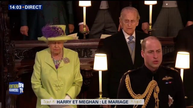 God save the Queen entonné au mariage du prince Harry et Meghan Markle