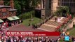 UK Royal Wedding: The Duke and Duchess of Sussex leave St George''s Chapel