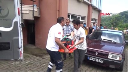 Zonguldak-Cam Silerken 2'nci Kattan Düştü