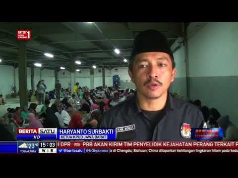 450 Warga Dikerahkan Melipat Surat Suara di KPU Bogor