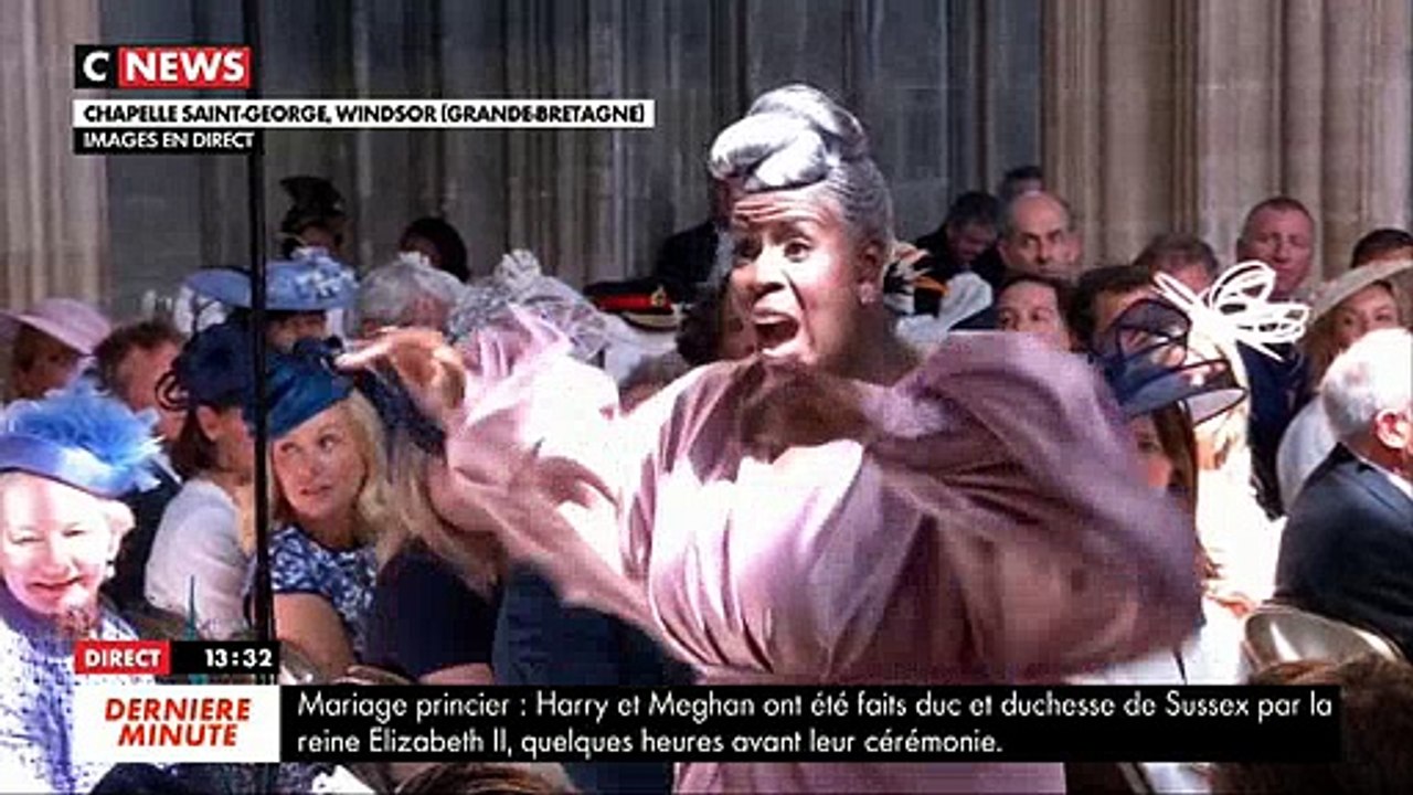 MARIAGE MEGHAN ET HARRY: Ce gospel qui a donné une énergie incroyable au mariage