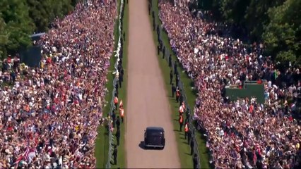 Ms. Meghan Markle Entering for Wedding