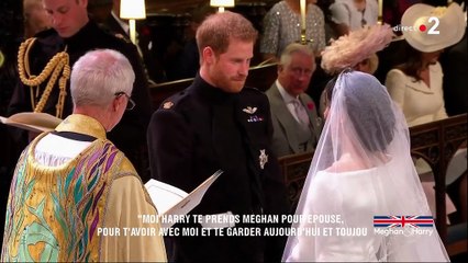 "Je les proclame mari et femme" : revivez l'échange des vœux entre le prince Harry et Meghan Markle