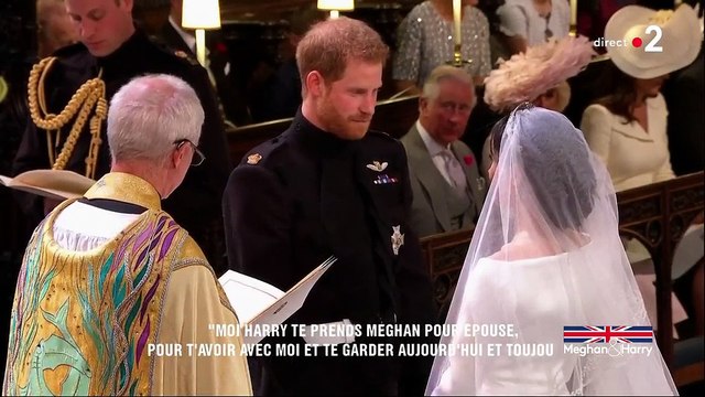 Je les proclame mari et femme : revivez l'échange des vœux entre le prince Harry et Meghan Markle