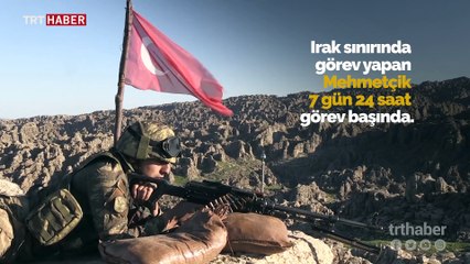 Mehmetçik sarp dağlarda terör operasyonlarına devam ediyor