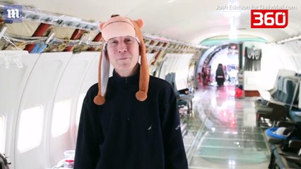 Njihuni me personin i cili jeton në një shtëpi të pazakontë, një Boeing 720 (360video)