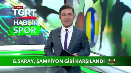 Galatasaray Şampiyon Gibi Karşılandı