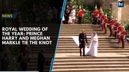 Royal Wedding of the year: Prince Harry and Meghan Markle tie the knot