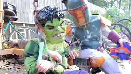 The Whole Story: Civil War Captain America vs Ironman Spiderman fun in real life superherokids