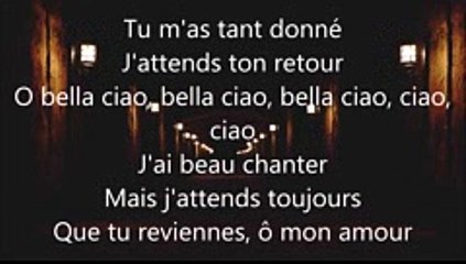 Maître Gims - Vitaa - Dadju - Slimane et Naestro - Bella Ciao - Lyrics