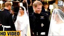 Meghan Markle & Prince Harry Exchanging Vows