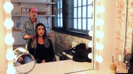 I GAVE SAFIYA NYGAARD A "PERFECT" HAIR MAKEOVER BASED ON HER FEATURES: BTS! |bradmondo