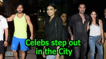 Sunny Leone, Varun Dhawan, Athiya Shetty step out in the City