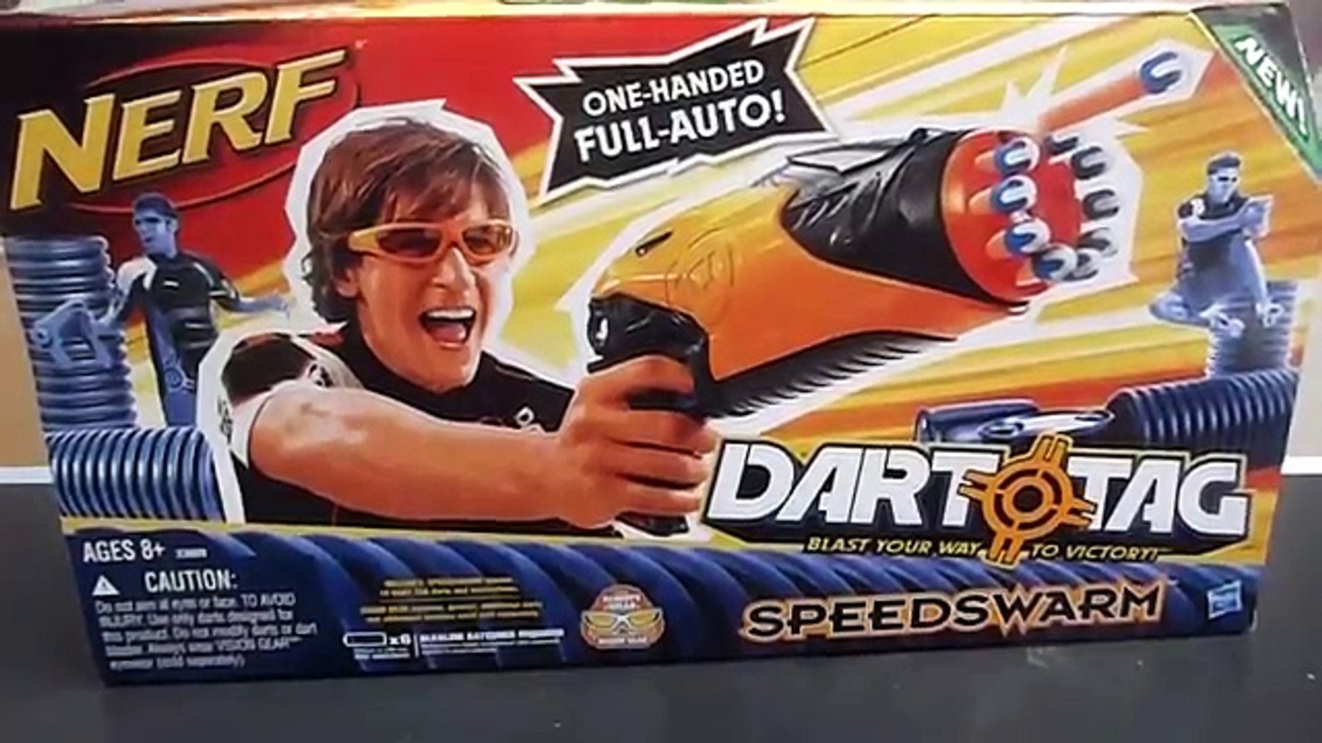 The New new Nerf SpeedSwarm Review and Firing Demo (Dart Tag) - video  Dailymotion