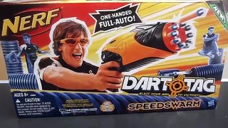 The New new Nerf SpeedSwarm Review and Firing Demo (Dart Tag)