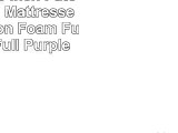 Magshion 6 Inch Futon Mattress Mattresses Bed Cotton Foam Full Queen Full Purple