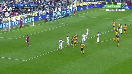 Stephan Lichtsteiner  (Penalty missed) HD - Juventus 2 - 1	GOAL Verona 19.05.2018
