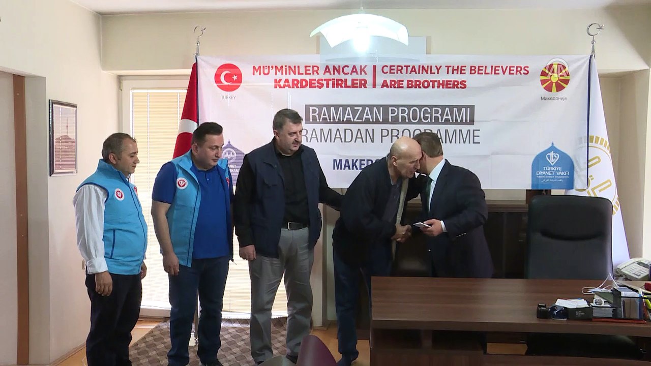TDV'den Makedonyalı ihtiyaç sahiplerine ramazan...